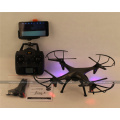 F801W CB Alta qualidade profissional drones rc com wi-fi FPV RC câmera zangão com luz roxa led batman verson